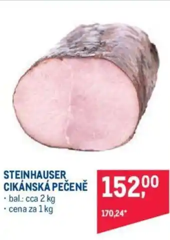 Makro STEINHAUSER CIKÁNSKÁ PEČENĚ nabídka