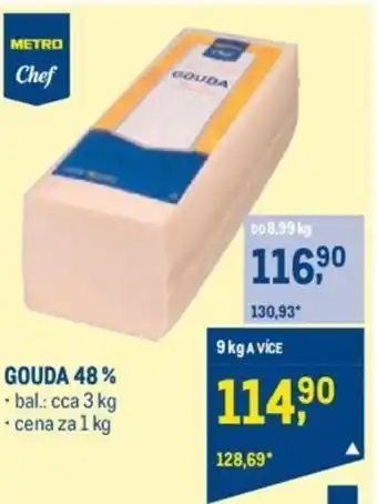 Makro GOUDA 48% nabídka