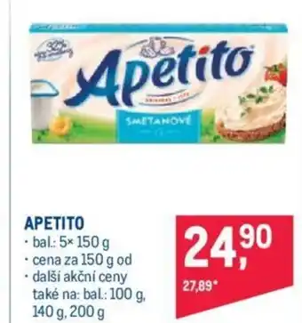Makro APETITO nabídka