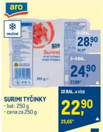 Makro SURIMI TYČINKY nabídka