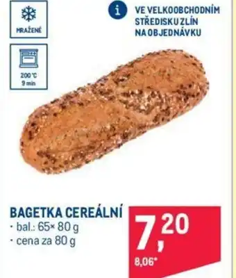 Makro BAGETKA CEREÁLNÍ nabídka