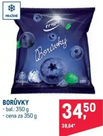 Makro BORŮVKY nabídka