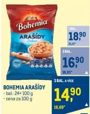 Makro BOHEMIA ARAŠÍDY nabídka