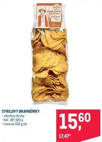 Makro CYRILOVY BRAMBŮRKY nabídka