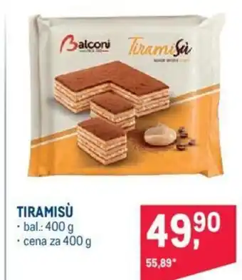 Makro TIRAMISÙ nabídka