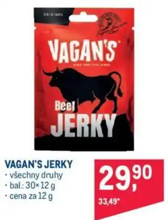 Makro VAGAN'S JERKY nabídka