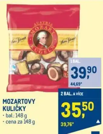 Makro MOZARTOVY KULIČKY nabídka