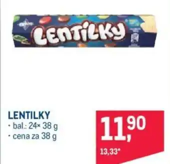 Makro LENTILKY nabídka