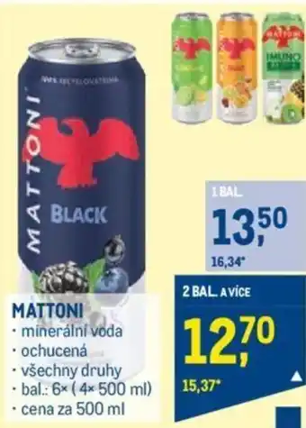 Makro MATTONI nabídka