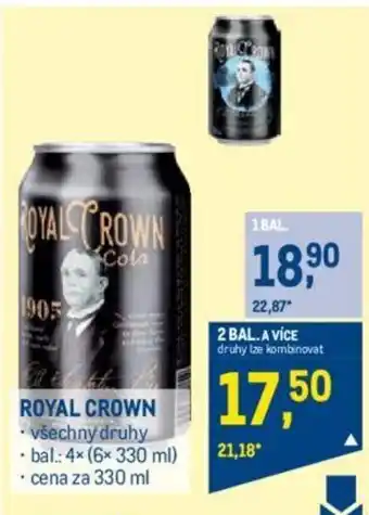 Makro ROYAL CROWN nabídka