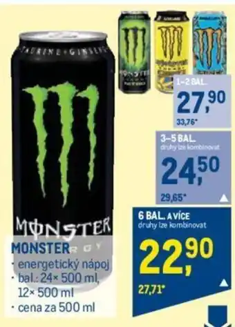 Makro MONSTER nabídka