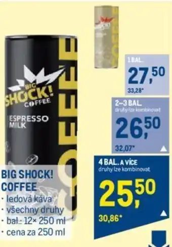 Makro BIG SHOCK! COFFEE nabídka