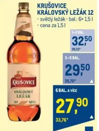 Makro KRUŠOVICE KRÁLOVSKÝ LEŽÁK 12 nabídka