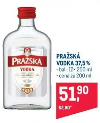 Makro PRAŽSKÁ VODKA 37,5% nabídka