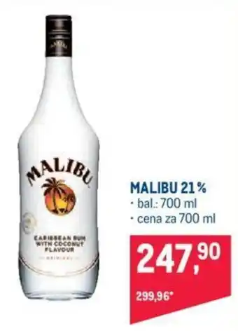 Makro MALIBU 21% nabídka
