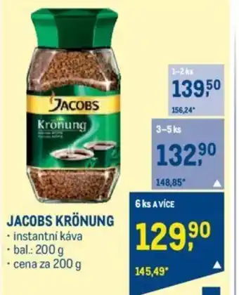 Makro JACOBS KRÖNUNG nabídka