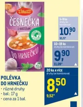 Makro POLÉVKA DO HRNEČKU nabídka