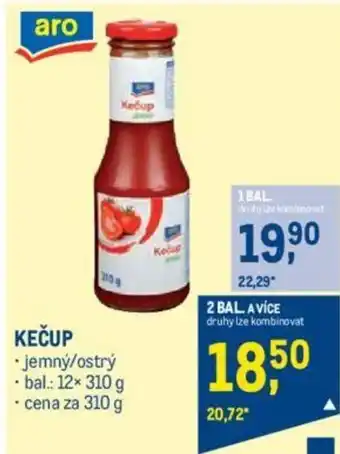 Makro KEČUP nabídka