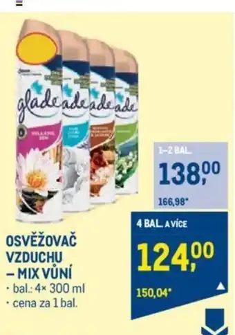 Makro OSVĚŽOVAČ VZDUCHU -MIX VŮNÍ nabídka