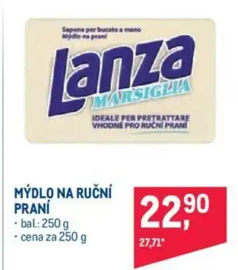 Makro MÝDLO NA RUČNÍ PRANÍ nabídka
