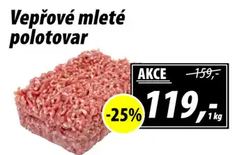 ZEMAN Vepřové mleté polotovar nabídka