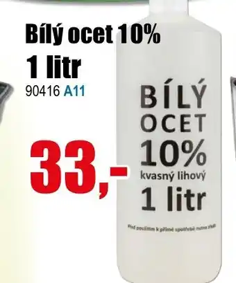 Bílý ocet 10% 1 litr