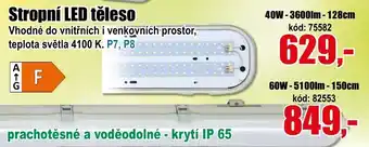 EVA Stropní LED těleso nabídka