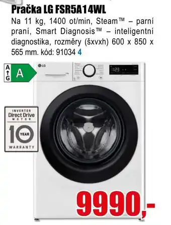 EVA Pračka LG FSR5A14WL nabídka
