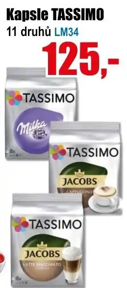 EVA Kapsle TASSIMO nabídka