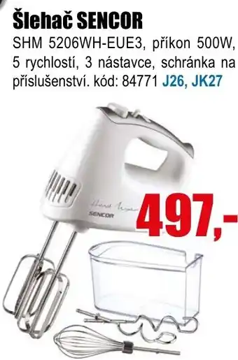 EVA Šlehač SENCOR nabídka