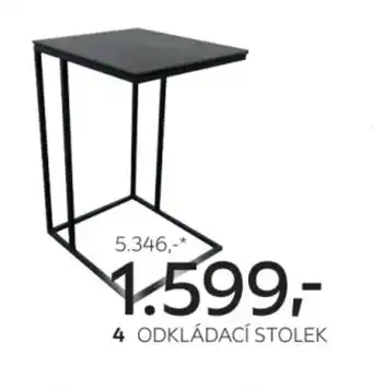 Kika Nábytek ODKLÁDACÍ STOLEK nabídka