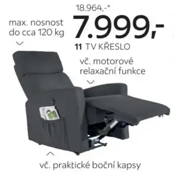 Kika Nábytek TV KŘESLO nabídka