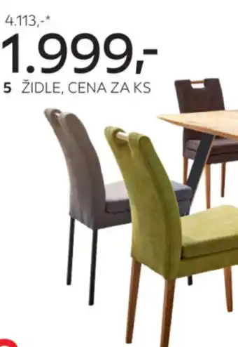Kika Nábytek ŽIDLE, CENA ZA KS nabídka