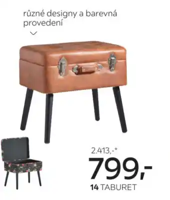 Kika Nábytek TABURET nabídka