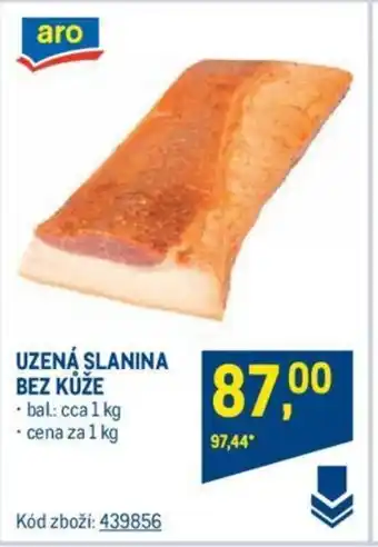 Makro UZENÁ SLANINA BEZ KŮŽE nabídka