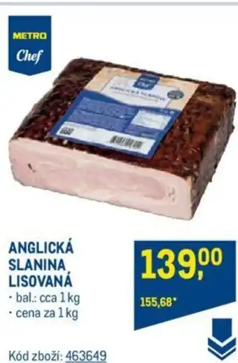Makro ANGLICKÁ SLANINA LISOVANÁ nabídka