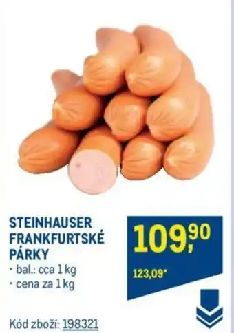 Makro STEINHAUSER FRANKFURTSKÉ PÁRKY nabídka