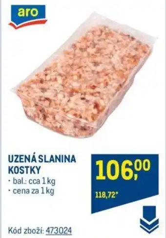 Makro UZENÁ SLANINA KOSTKY nabídka