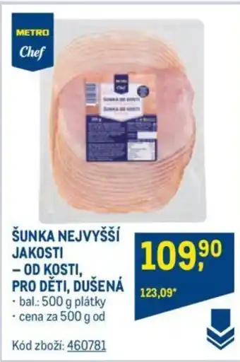 Makro ŠUNKA NEJVYŠŠÍ JAKOSTI - OD KOSTI, PRO DĚTI, DUŠENÁ nabídka