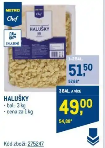 Makro HALUŠKY nabídka