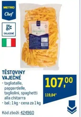 Makro TĚSTOVINY VAJEČNÉ nabídka