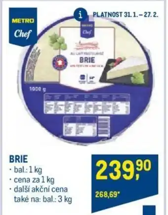 Makro BRIE nabídka