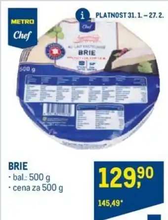 Makro BRIE nabídka