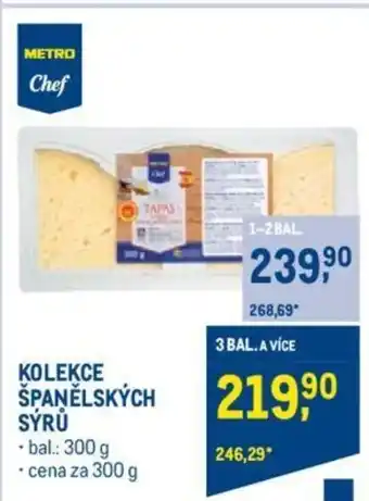 Makro KOLEKCE ŠPANĚLSKÝCH SÝRŮ nabídka