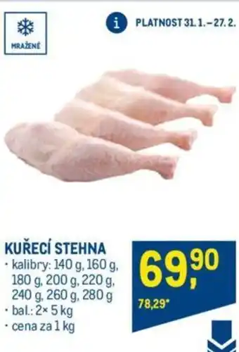 Makro KUŘECÍ STEHNA nabídka