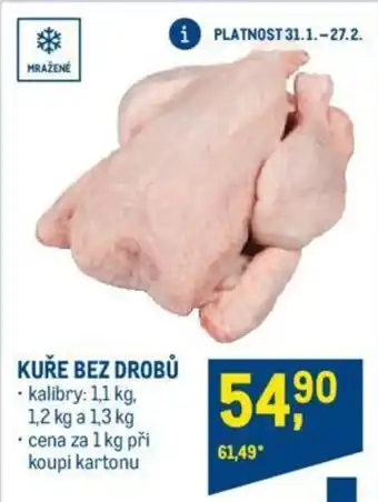 Makro KUŘE BEZ DROBŮ nabídka