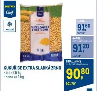 Makro KUKUŘICE EXTRA SLADKÁ ZRNO nabídka