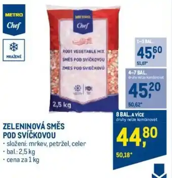 Makro ZELENINOVÁ SMĚS POD SVÍČKOVOU nabídka