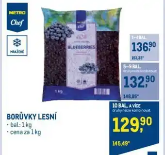 Makro BORŮVKY LESNÍ nabídka