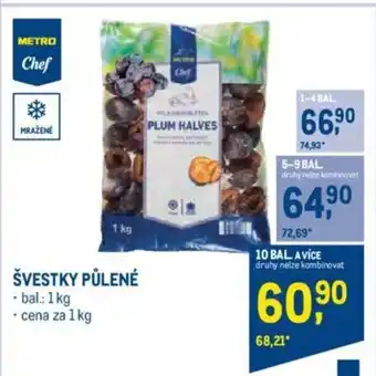 Makro ŠVESTKY PŮLENÉ nabídka